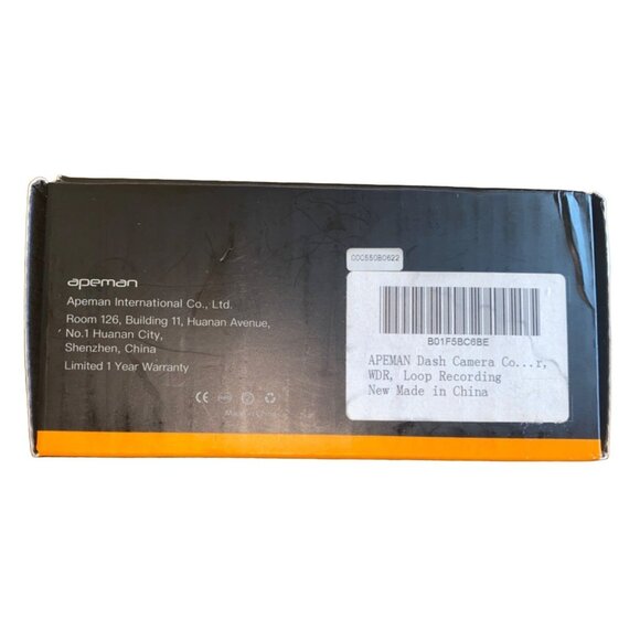 Apeman C550 Driving Recorder Dash Cam With Accessories - Picture 2 of 8